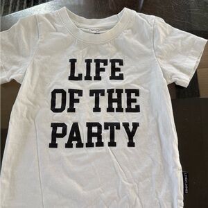 Kids 'Life of the Party' White T-Shirt